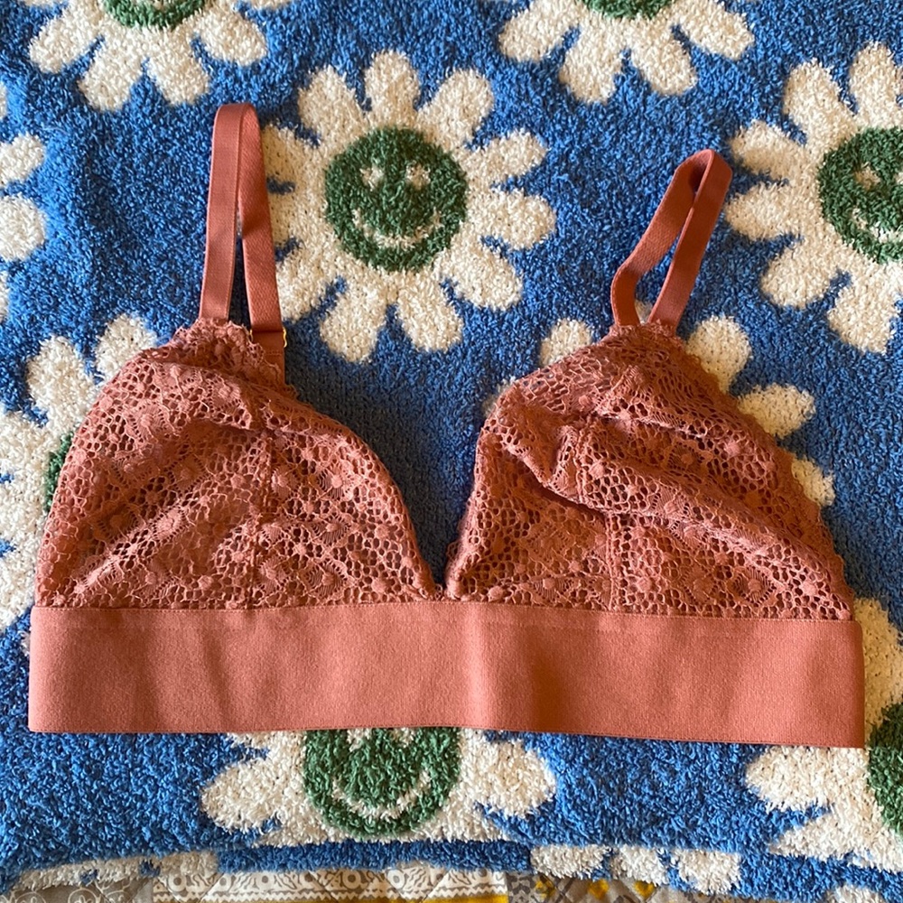 Lively Long-Lined Lace Bralette